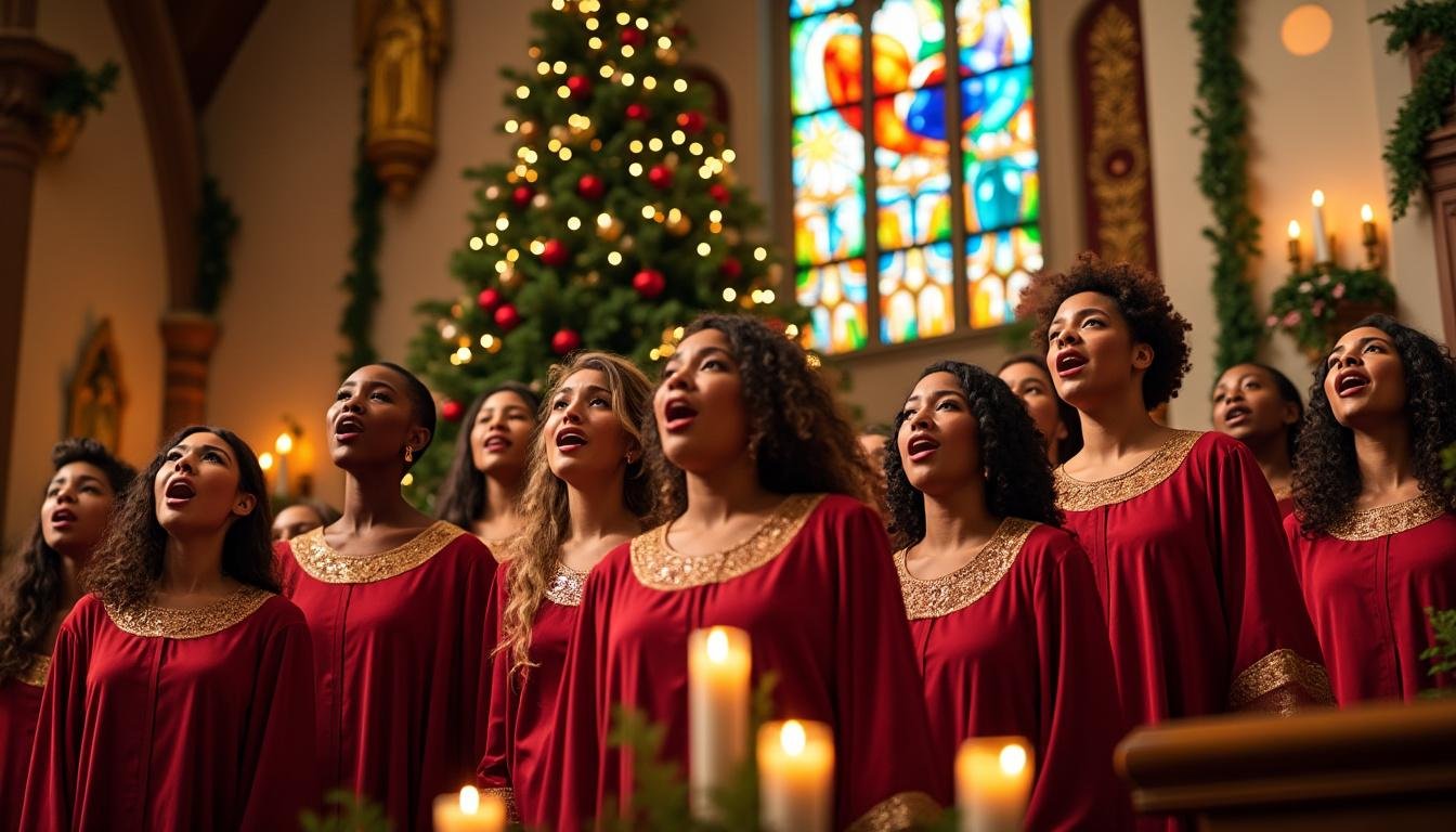 plongez dans l'esprit de noël avec 'il est né le divin enfant', une version gospel inédite et envoûtante qui réinvente ce classique festif pour une expérience musicale unique.