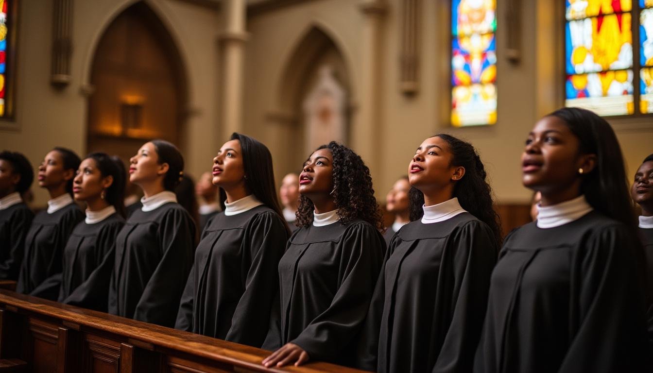plongez dans une interprétation puissante et émouvante du gloria en version gospel, une expérience musicale unique à ne pas manquer.