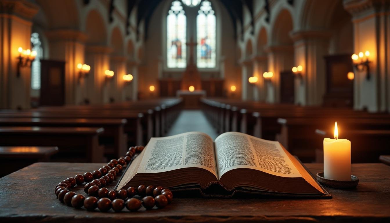 explorez une nouvelle interprétation du notre père qui révèle des aspects inattendus et fascinants de cette prière universelle.