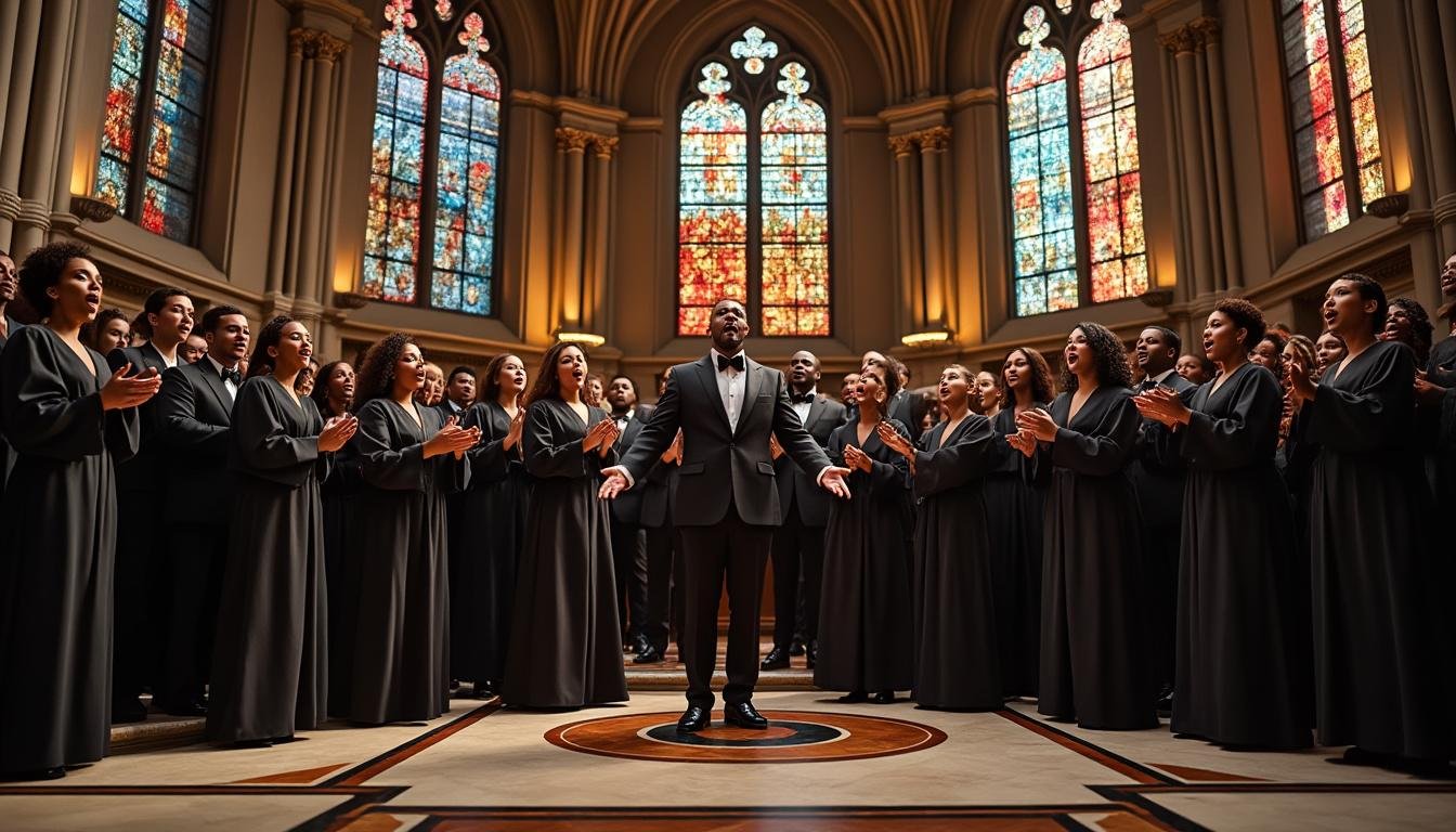 plongez dans une version gospel française puissante et inédite du célèbre te deum, hymne de gloire intemporel revisité avec passion et énergie.