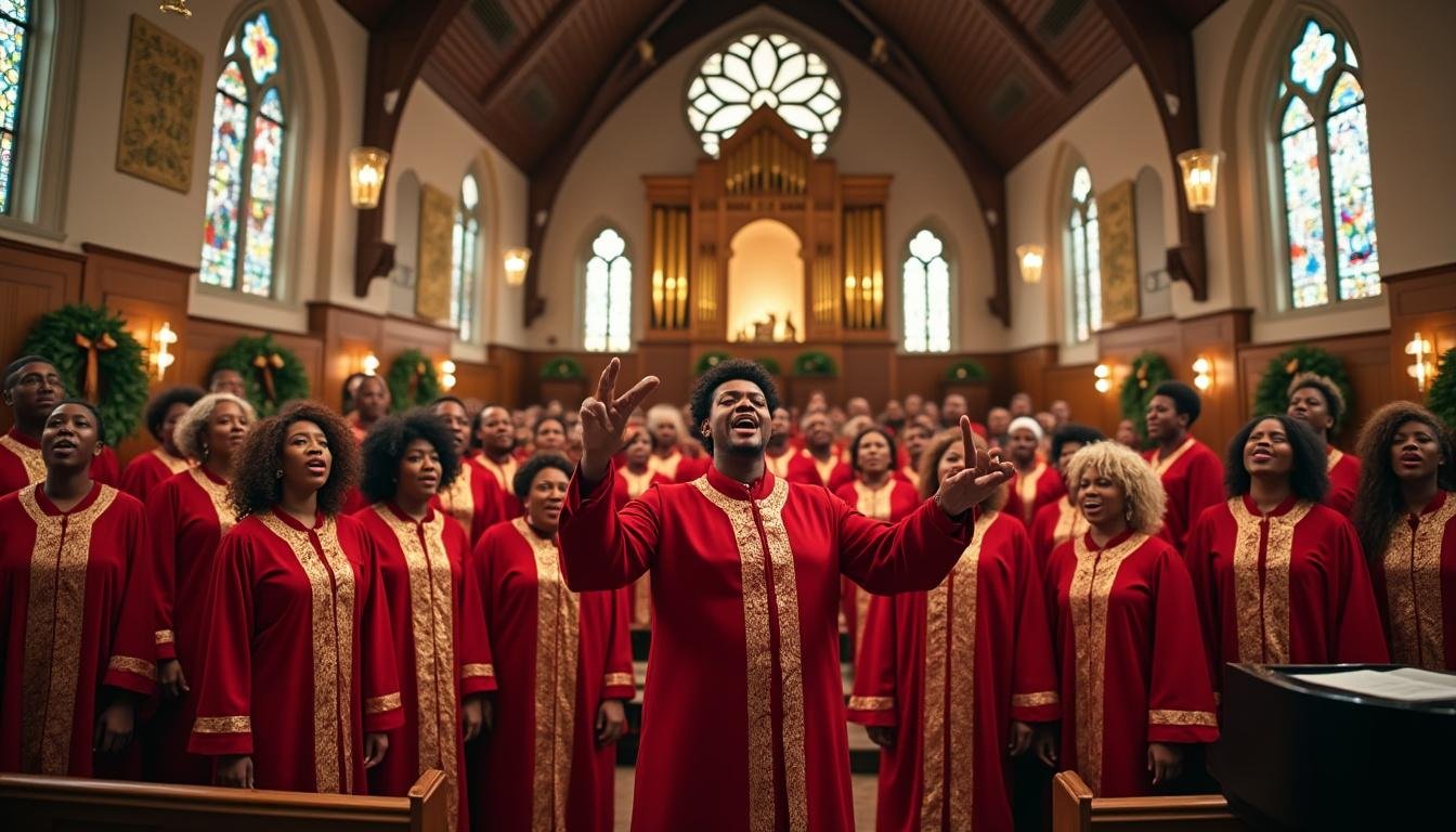 plongez en direct dans l'ambiance de noël 2025 avec nos chants gospel sacrés. une expérience musicale spirituelle et inspirante à ne pas manquer.