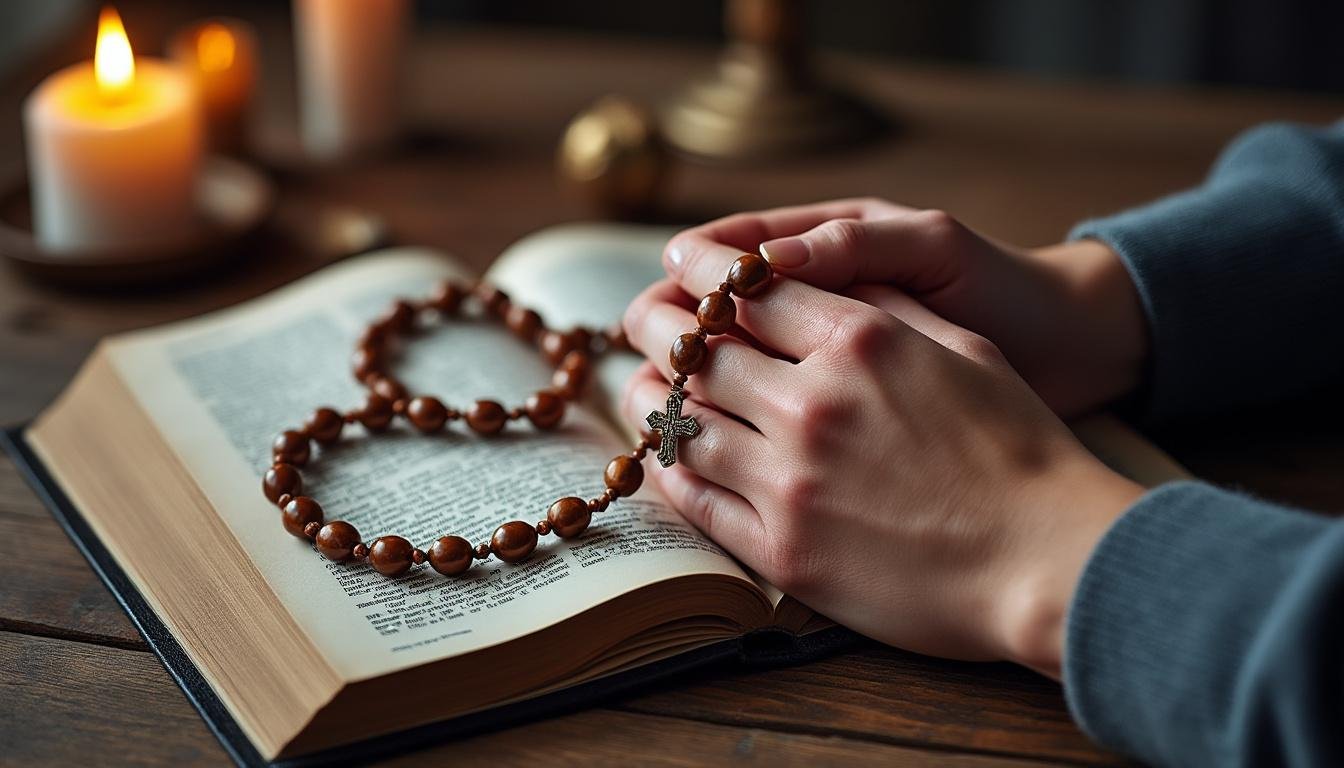 découvrez la prière du notre père, une adresse céleste essentielle et une méditation spirituelle profonde pour enrichir votre foi et votre connexion divine.