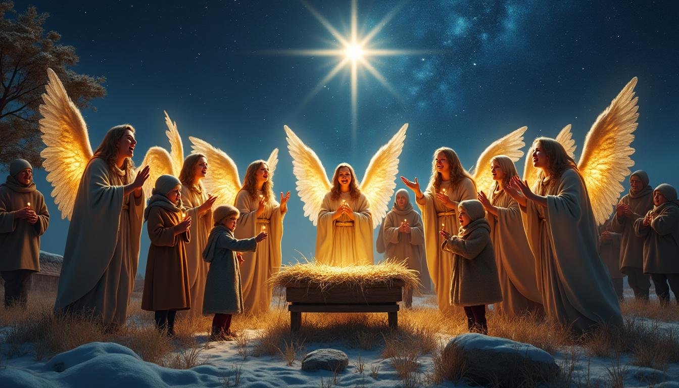 découvrez « les anges dans nos campagnes », un chant de noël gospel poignant et puissant qui réinvente la tradition avec une émotion et une intensité inédites. plongez dans une expérience musicale unique pour célébrer les fêtes.