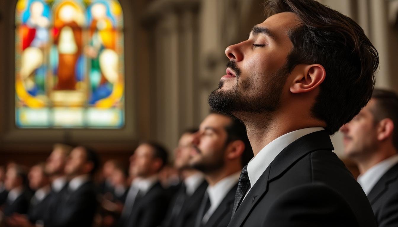 découvrez « miserere », un chant époustouflant de la toussaint, interprété par une voix masculine gospel unique et inoubliable.